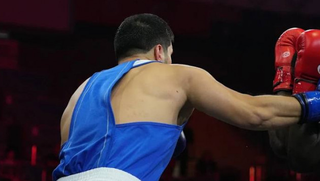 Айбек Оралбай. Фото: Kazakhstan Boxing Federation©