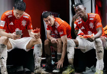 Омиртаев, Скворцов, Жан. ©ФК "Актобе"/Алексей Сисенбин