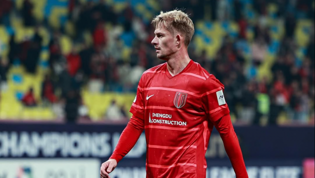 Егор Сорокин. Фото: ФК "Чэнду Жунчэн"©