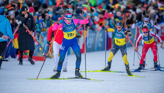 Сборная Казахстана по биатлону. ©НОК РК