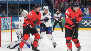 Матч Канада - Франция на Олимпиаде-2026. ©iihf.com