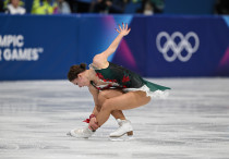Софья Самоделкина на Олимпиаде-2026. ©НОК РК/Сали Сабиров