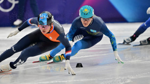 Абзал Ажгалиев (справа). Фото: НОК РК, Сали Сабиров©