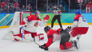 Четвертьфинальный матч Олимпиады-2026: Канада - Чехия. ©iihf.com