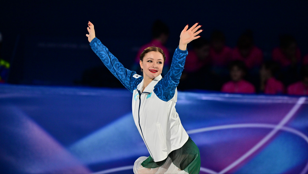 Самоделкина выступила в произвольной программе и стала претенденткой на медаль Олимпиады