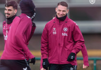 Ислам Чесноков на тренировке. Фото: ФК "Хартс"©