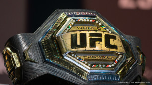 Пояс чемпиона UFC. Фото: Vesti.kz/Турар Казангапов©
