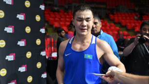 Мухаммедсабыр Базарбайулы. Фото: Kazakhstan Boxing Federation©
