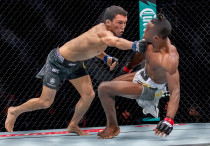 Алиби Идрис против Оди Осборна в UFC. Фото: Justin Renfroe©