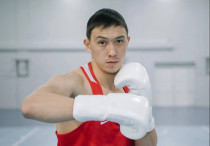 Султанбек Айбарулы. Фото: Kazakhstan Boxing Federation©