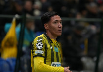 Еркин Тапалов в Лиге чемпионов. Фото: Vesti.kz/Алимжан Аманжол©