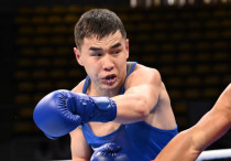 Мухаммедсабыр Базарбайулы. Фото: Kazakhstan Boxing Federation©
