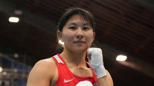 Лаура Есенкелды. Фото: Kazakhstan Boxing Federation©