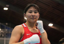 Лаура Есенкелды. Фото: Kazakhstan Boxing Federation©