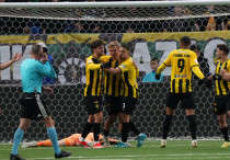 Яакко Оксанен празднует первый гол за "Кайрат". Фото: Vesti.kz/Алимжан Аманжол©