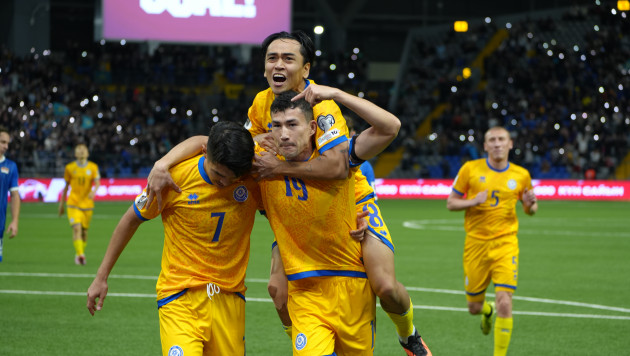 Бахтиёр Зайнутдинов в сборной Казахстана. Фото: Vesti.kz/Маржан Куандыкова©