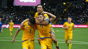 Бахтиёр Зайнутдинов в сборной Казахстана. Фото: Vesti.kz/Маржан Куандыкова©