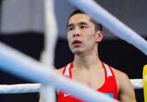 Даниал Сабит на Кубке Странджа-2026. ©KBF