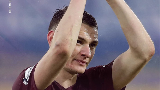 Ислам Чесноков. ©ФК "Хартс"