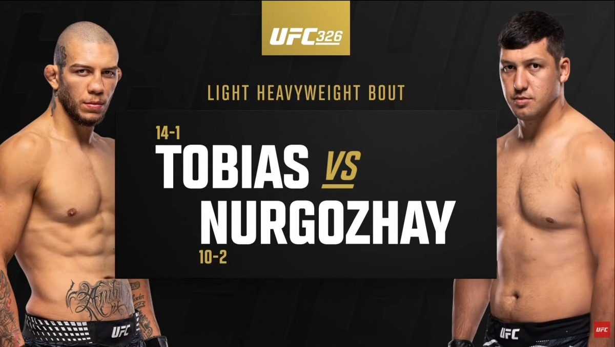 Казахстанец провёл дуэль взглядов с соперником перед боем на UFC 326 (видео)