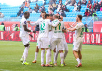 Максим Самородов (справа) в матче "Акрон" - "Ахмат". ©ФК "Ахмат"