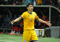 Галымжан Кенжебек в сборной Казахстана. Фото: Vesti.kz/Маржан Куандыкова©