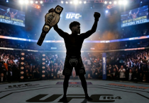 Энтони Петтис - чемпион UFC. Изображение сгенерировано нейросетью Gemini©