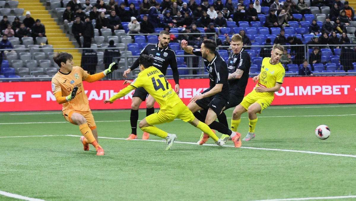 Два гола решили исход матча "Астана" - "Тобол" в КПЛ
