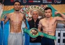 Джошуа Кевин Антон и Кудратилло Абдукахоров перед боем. Фото: IG/kudratillo.abdukakhorov©