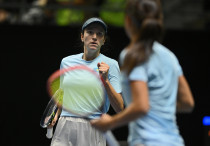 Анна Данилина в матче за сборную Казахстана. Фото: Ktf.kz/Андрей Ударцев©