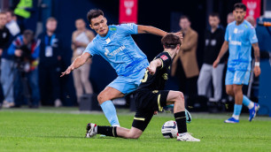 Нуралы Алип в кубковом матче против "Динамо Махачкала". Фото: ФК "Зенит"©