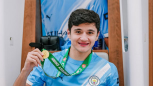 Абдукодир Хусанов. ©ФК "Манчестер Сити"