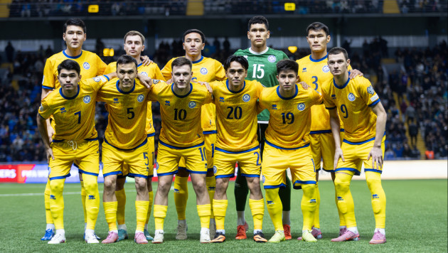 Сборная Казахстана по футболу. Фото: КФФ©