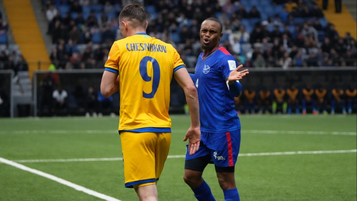 Лидер сборной Намибии сделал признание об "Астана Арене" и объяснил конфликт с Чесноковым