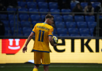 Ян Вороговский в матче Казахстан - Намибия. Фото: Vesti.kz/Алимжан Аманжол©