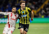 Александр Широбоков (справа). ©ФК "Кайрат"