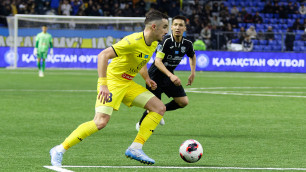 Иван Башич в матче с "Тоболом". Фото: ФК "Астана"©