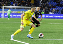 Иван Башич в матче с "Тоболом". Фото: ФК "Астана"©