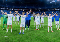 Футболисты "Зенита" после победы над "Кайратом". Фото: ФК "Зенит"©