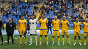 Сборная Казахстана по футболу. ©Vesti.kz/Алимжан Аманжол