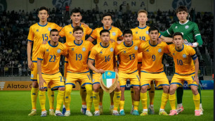 Молодёжная сборная Казахстана (U21). ©Дамир Серик/КФФ
