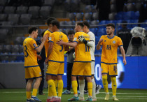 Сборная Казахстана по футболу. ©Vesti.kz/Алимжан Аманжол