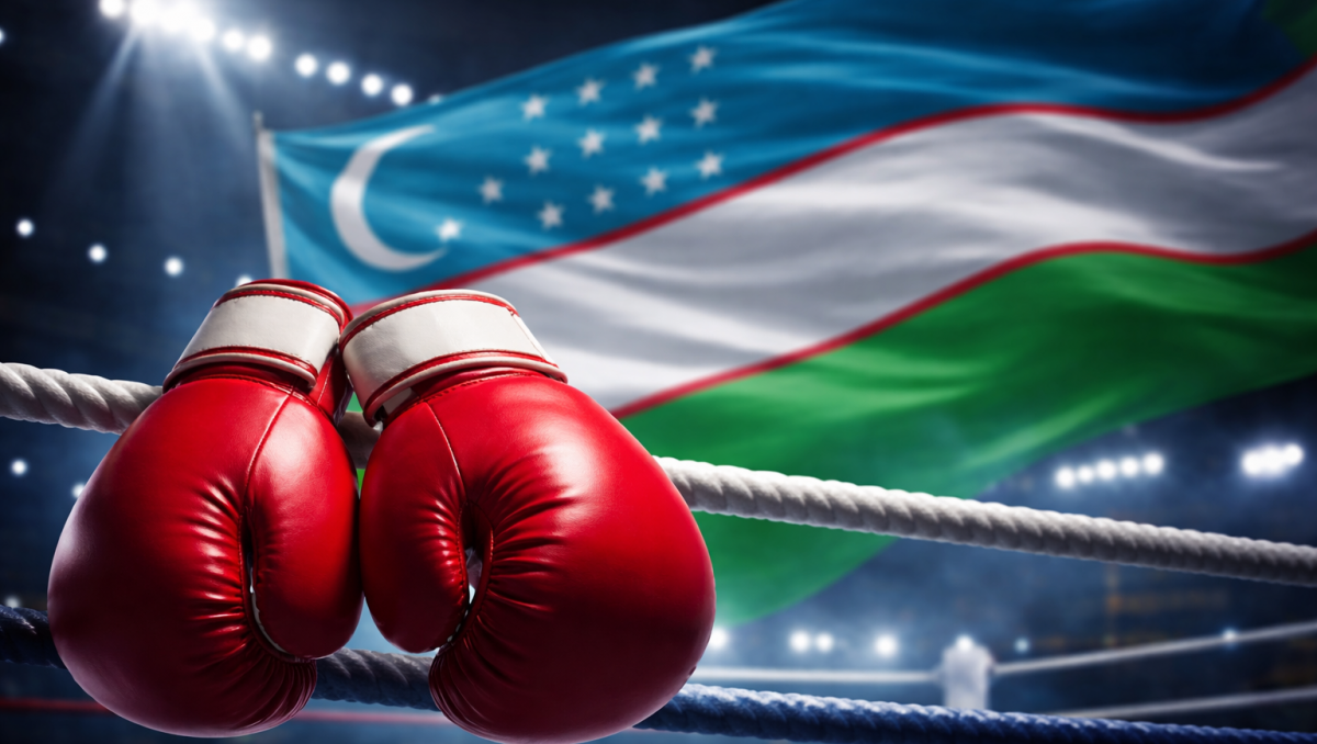 Разгром состоялся в бою Узбекистана за полуфинал ЧА по боксу