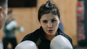Айгерим Саттыбаева. Фото: IG/boxingkazakhstan©