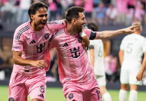 Лионель Месси празднует гол. Фото: ФК "Интер Майами"©