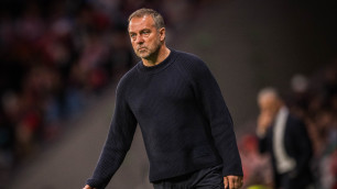 Ханси Флик, тренер "Барселоны". ©x.com/fcbarcelona