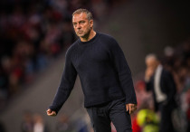 Ханси Флик, тренер "Барселоны". ©x.com/fcbarcelona