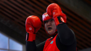 Дина Исламбекова. Фото: Kazakhstan Boxing Federation©