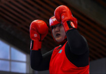 Дина Исламбекова. Фото: Kazakhstan Boxing Federation©