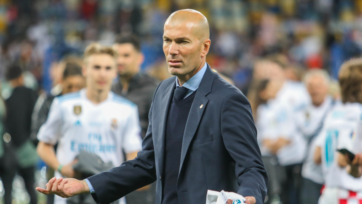 Зидан прибыл в Мадрид перед долгожданным назначением